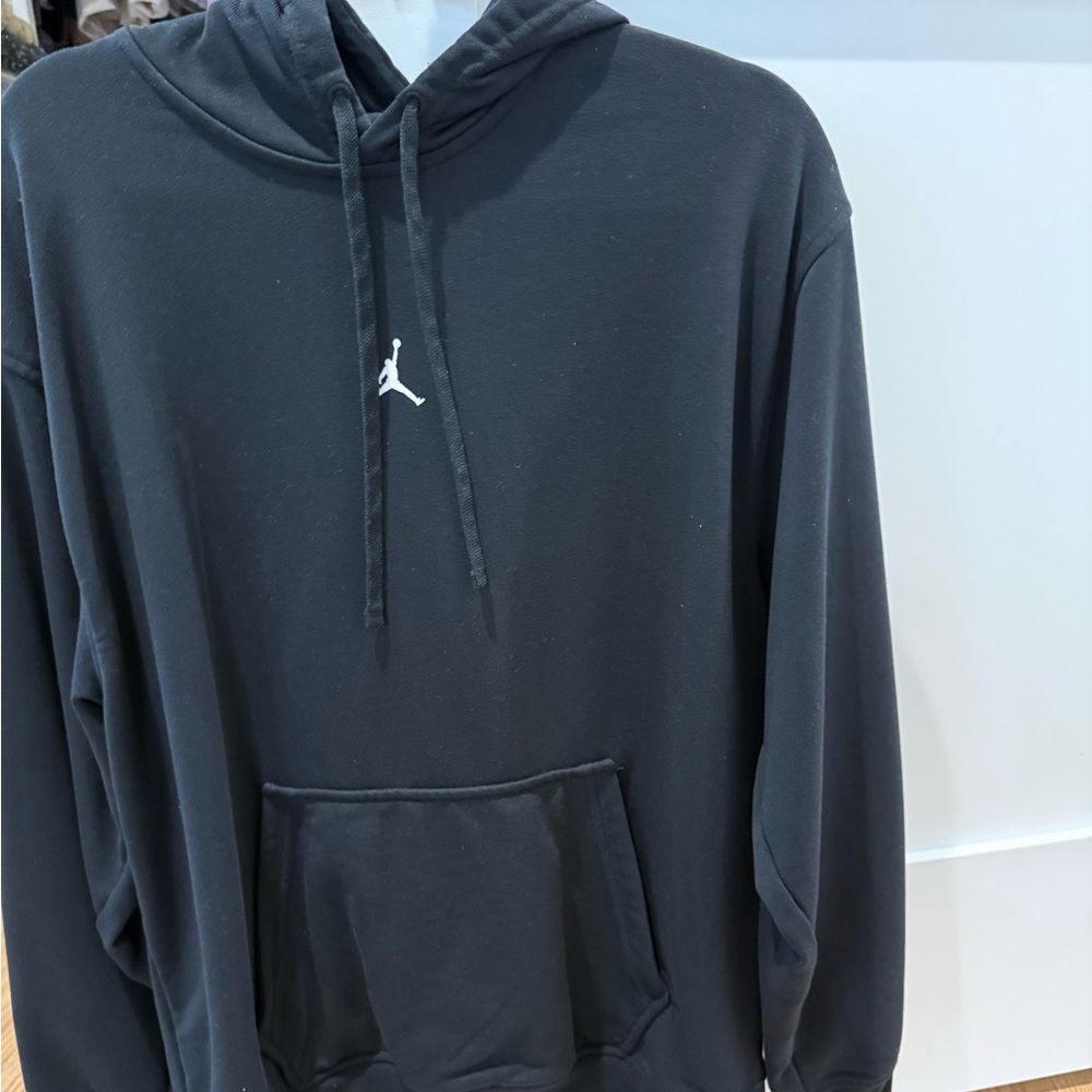 Mint Condition Nike Jordan Black Hoodie Sz L